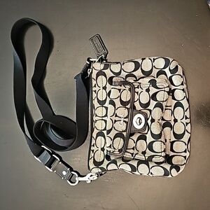 Signature Coach Canvas Crossbody